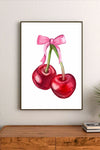 Whimsical poster design featuring "Pink Lemonade" text surrounded by whimsical sketches, pastel pinks, yellows, and greenery on a white background