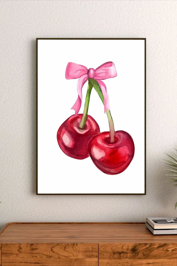 Whimsical poster design featuring "Pink Lemonade" text surrounded by whimsical sketches, pastel pinks, yellows, and greenery on a white background