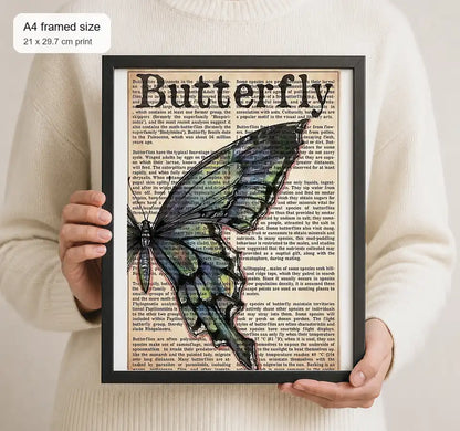 Size reference for A4 · Black Gallery Frame - gallery image 4 of 5