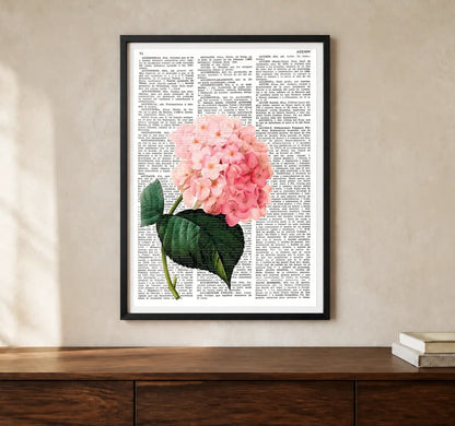 Product-focused lifestyle view of A4 · Black Gallery Frame - gallery image 1 of 5