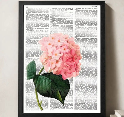 Styled close-up of A4 · Black Gallery Frame - gallery image 3 of 5