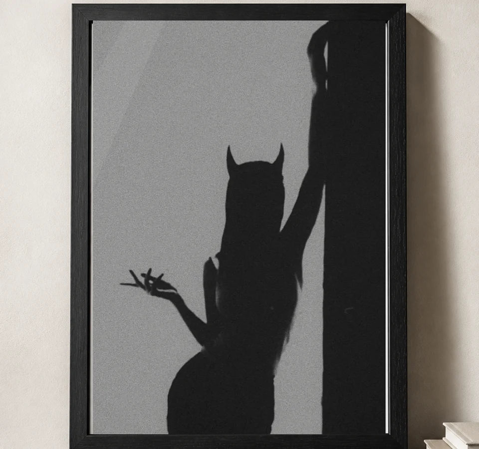 Styled close-up of A4 · Black Gallery Frame - gallery image 3 of 5