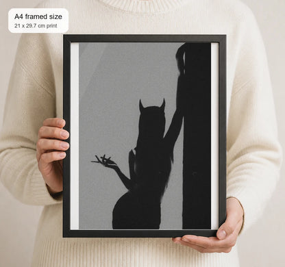 Size reference for A4 · Black Gallery Frame - gallery image 4 of 5