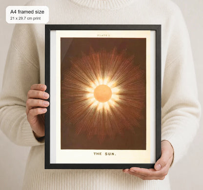 Size reference for A4 · Black Gallery Frame - gallery image 4 of 5