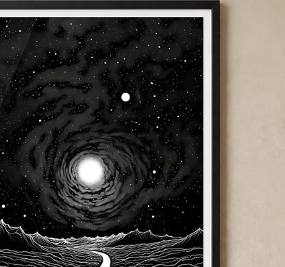 Material and finish detail for A4 · Black Gallery Frame - gallery image 5 of 5