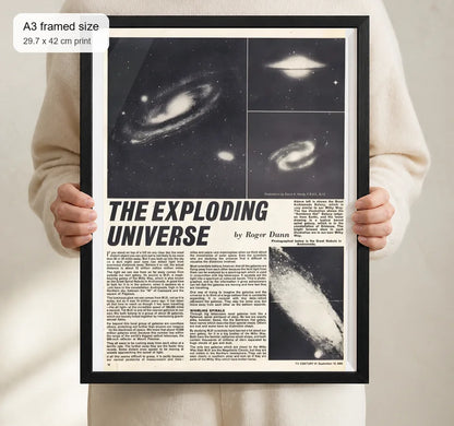 Size reference for A3 · Black Gallery Frame - gallery image 4 of 5