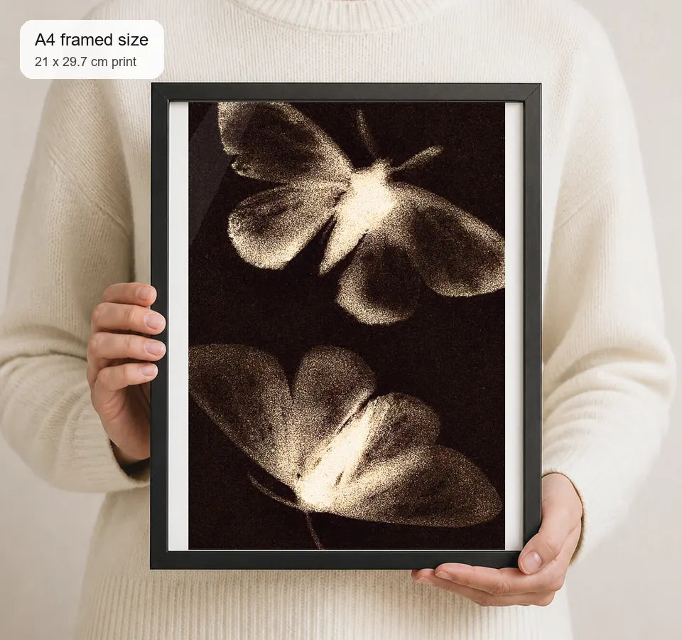 Size reference for A4 · Black Gallery Frame - gallery image 4 of 5