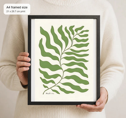 Size reference for A4 · Black Gallery Frame - gallery image 4 of 5