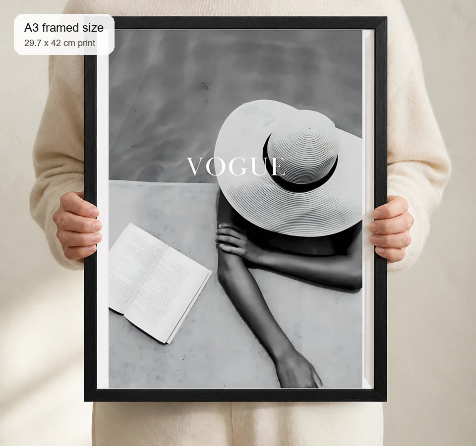 Size reference for A3 · Black Gallery Frame - gallery image 4 of 5
