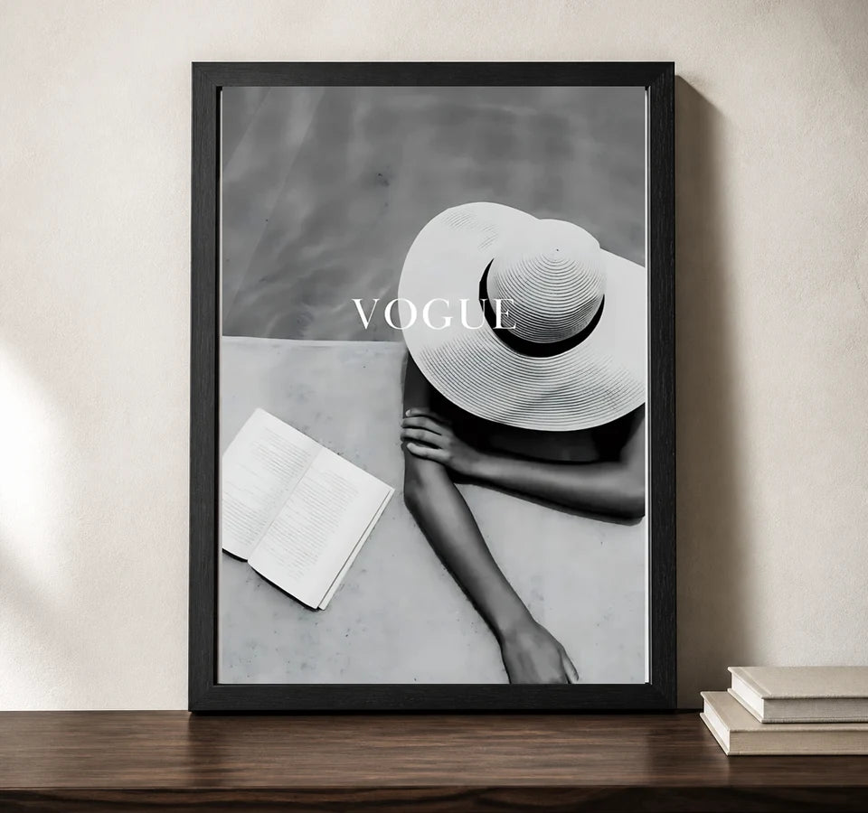 Clean studio product view of A4 · Black Gallery Frame - gallery image 2 of 5
