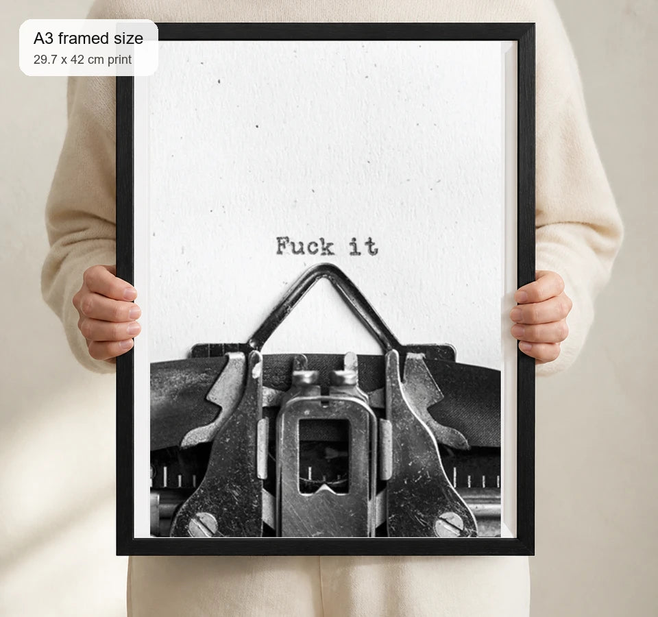 Size reference for A3 · Black Gallery Frame - gallery image 4 of 5