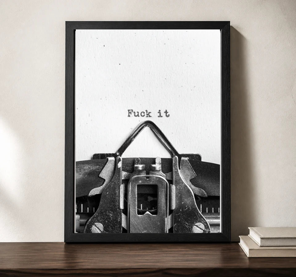 Clean studio product view of A4 · Black Gallery Frame - gallery image 2 of 5