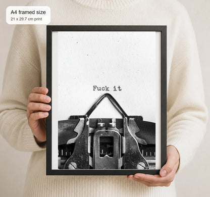 Size reference for A4 · Black Gallery Frame - gallery image 4 of 5