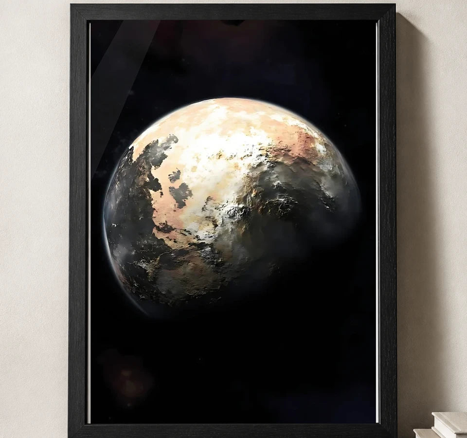 Styled close-up of A4 · Black Gallery Frame - gallery image 3 of 5