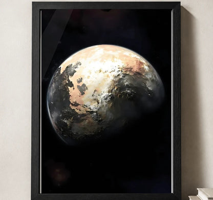 Styled close-up of A4 · Black Gallery Frame - gallery image 3 of 5