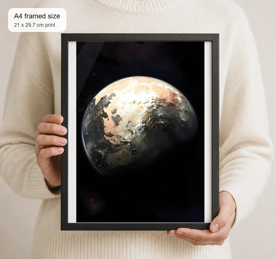 Size reference for A4 · Black Gallery Frame - gallery image 4 of 5