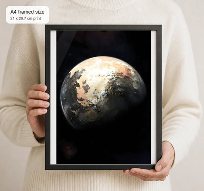 Size reference for A4 · Black Gallery Frame - gallery image 4 of 5
