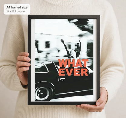 Size reference for A4 · Black Gallery Frame - gallery image 4 of 5