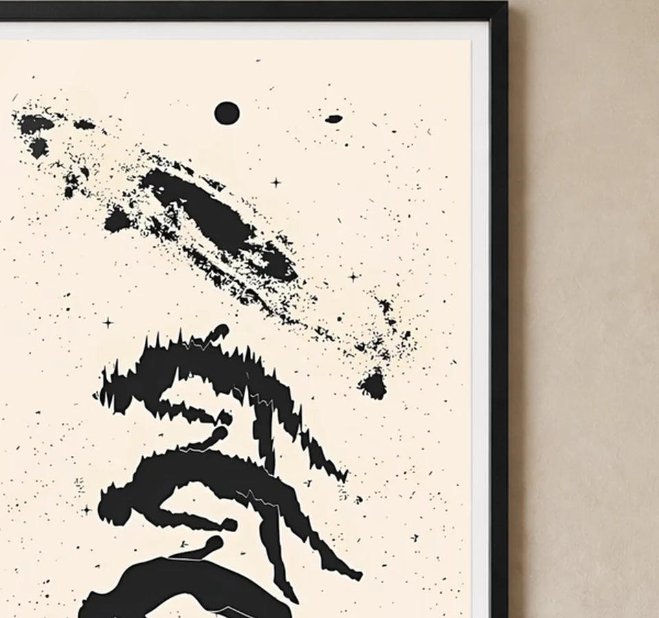 Material and finish detail for A4 · Black Gallery Frame - gallery image 5 of 5