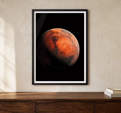 Product-focused lifestyle view of A4 · Black Gallery Frame - gallery image 1 of 5