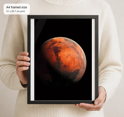 Size reference for A4 · Black Gallery Frame - gallery image 4 of 5
