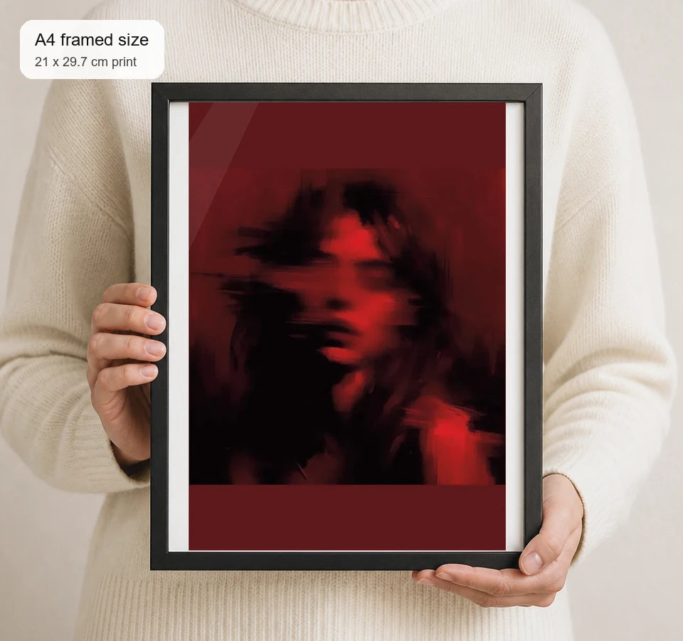 Size reference for A4 · Black Gallery Frame - gallery image 4 of 5