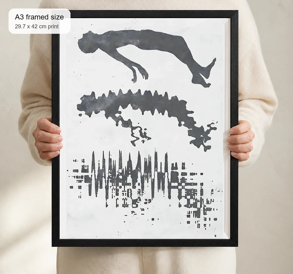 Size reference for A3 · Black Gallery Frame - gallery image 4 of 5