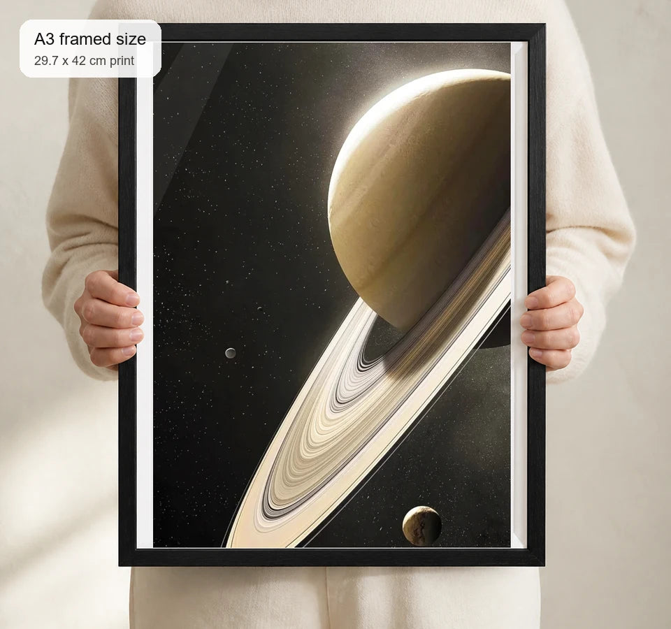 Size reference for A3 · Black Gallery Frame - gallery image 4 of 5