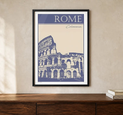 Product-focused lifestyle view of A4 · Black Gallery Frame - gallery image 1 of 5