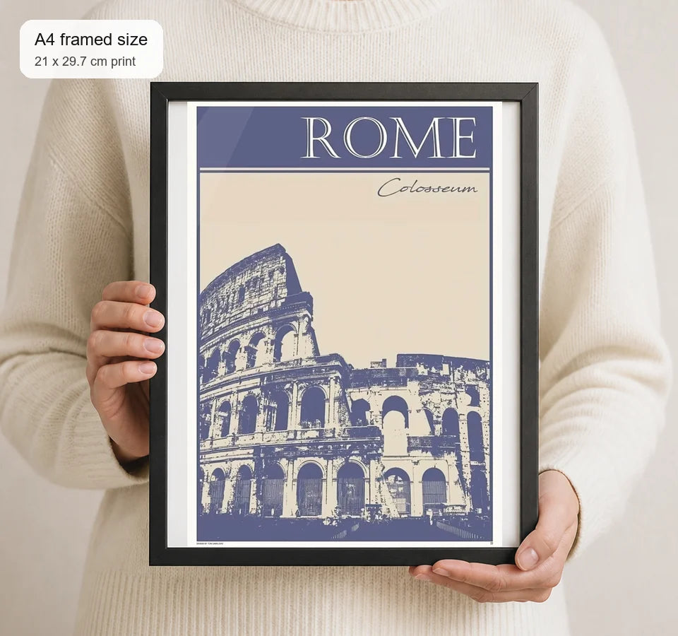 Size reference for A4 · Black Gallery Frame - gallery image 4 of 5