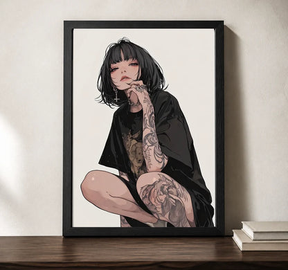 Clean studio product view of A4 · Black Gallery Frame - gallery image 2 of 5