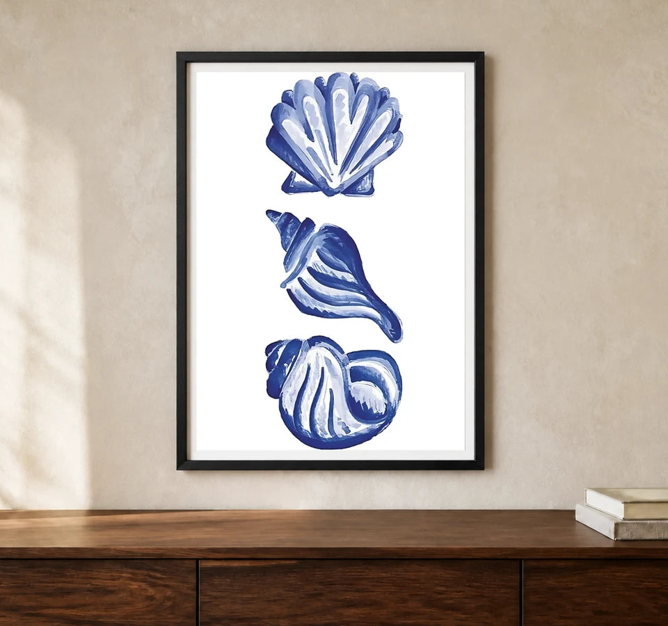 Product-focused lifestyle view of A4 · Black Gallery Frame - gallery image 1 of 5