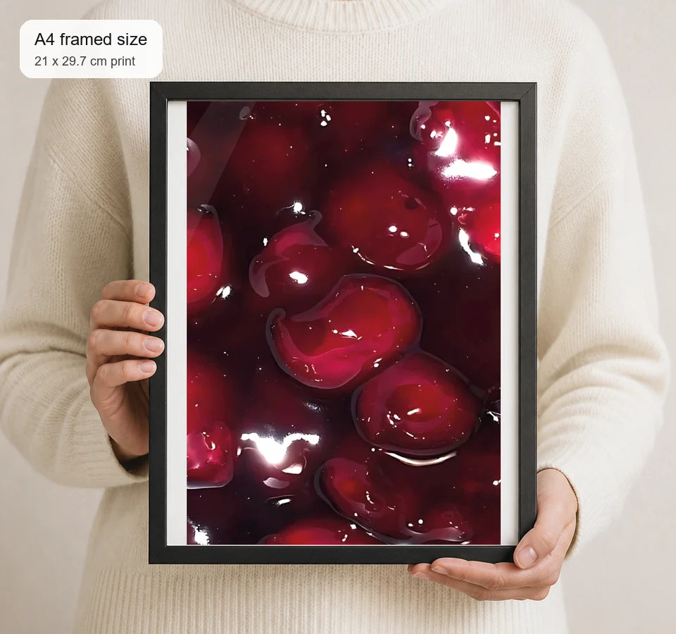 Size reference for A4 · Black Gallery Frame - gallery image 4 of 5