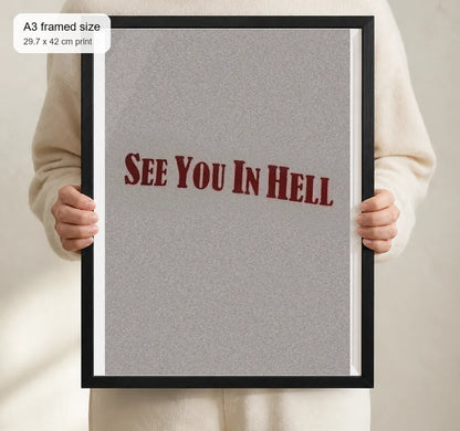 Size reference for A3 · Black Gallery Frame - gallery image 4 of 5