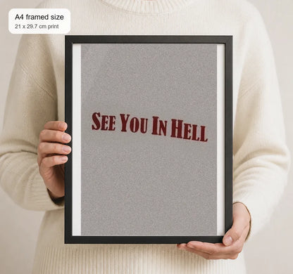 Size reference for A4 · Black Gallery Frame - gallery image 4 of 5