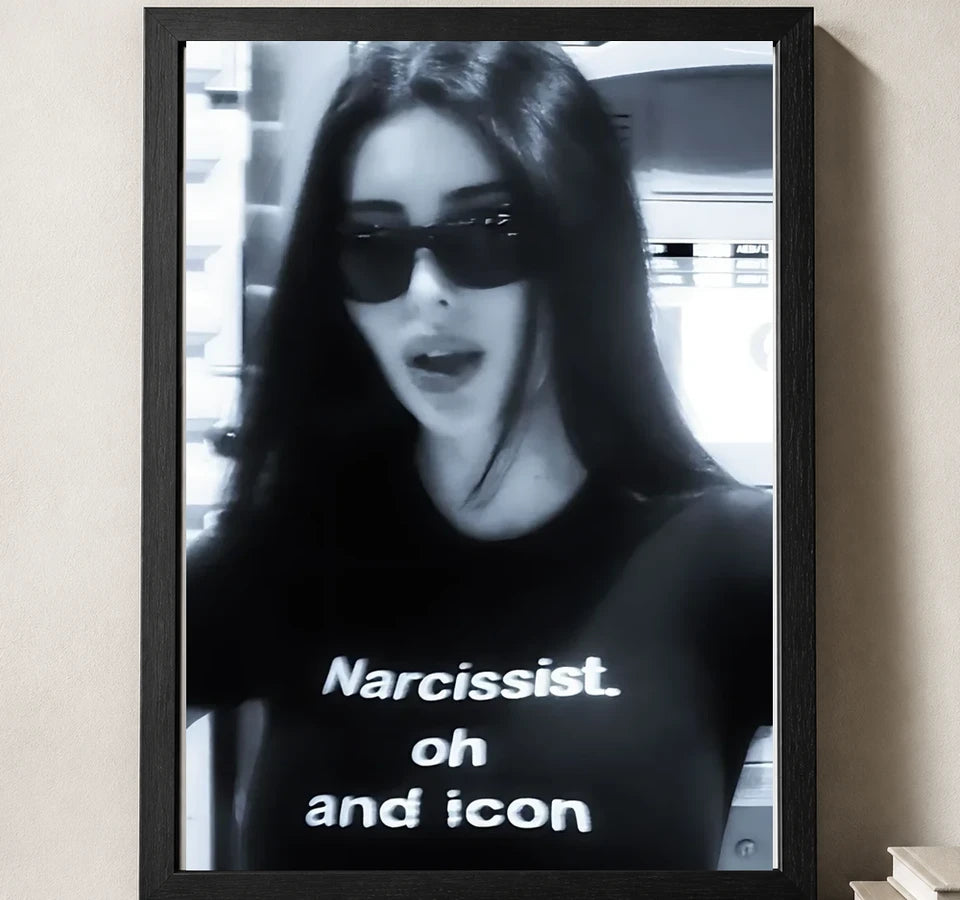 Styled close-up of A4 · Black Gallery Frame - gallery image 3 of 5