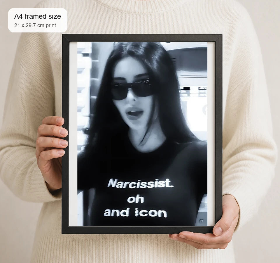 Size reference for A4 · Black Gallery Frame - gallery image 4 of 5