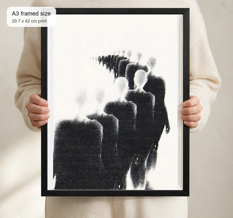 Size reference for A3 · Black Gallery Frame - gallery image 4 of 5