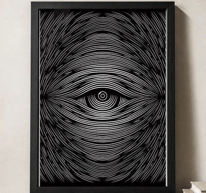 Styled close-up of A4 · Black Gallery Frame - gallery image 3 of 5