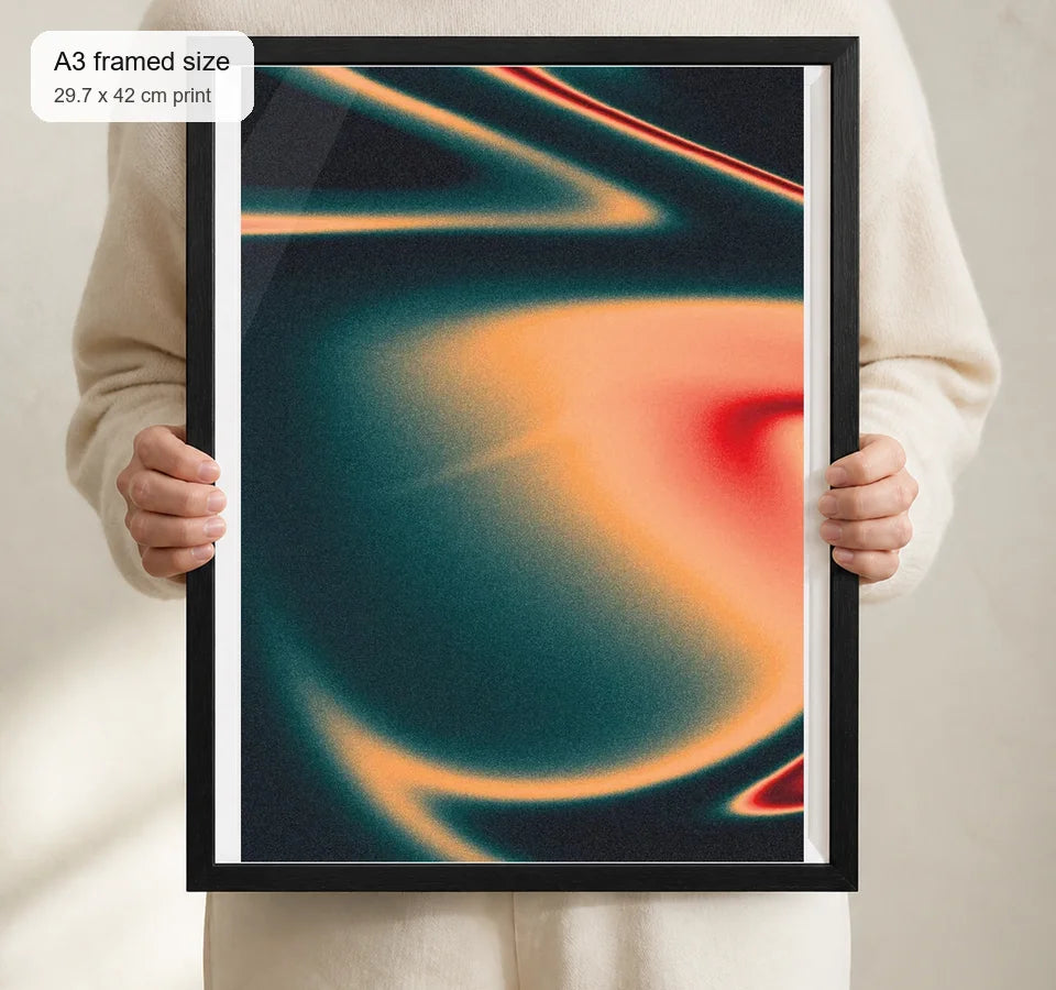 Size reference for A3 · Black Gallery Frame - gallery image 4 of 5