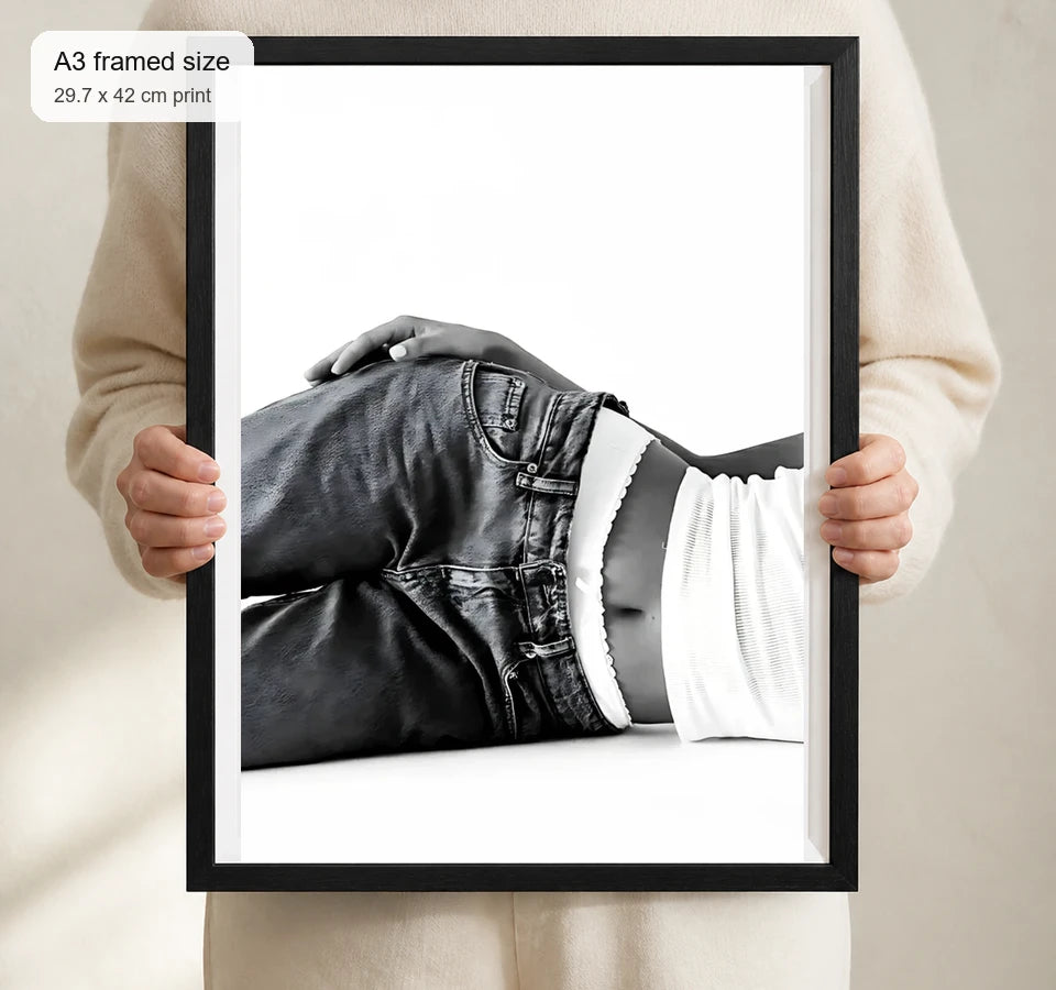 Size reference for A3 · Black Gallery Frame - gallery image 4 of 5