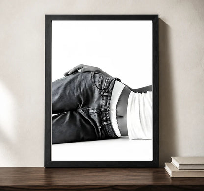 Clean studio product view of A4 · Black Gallery Frame - gallery image 2 of 5