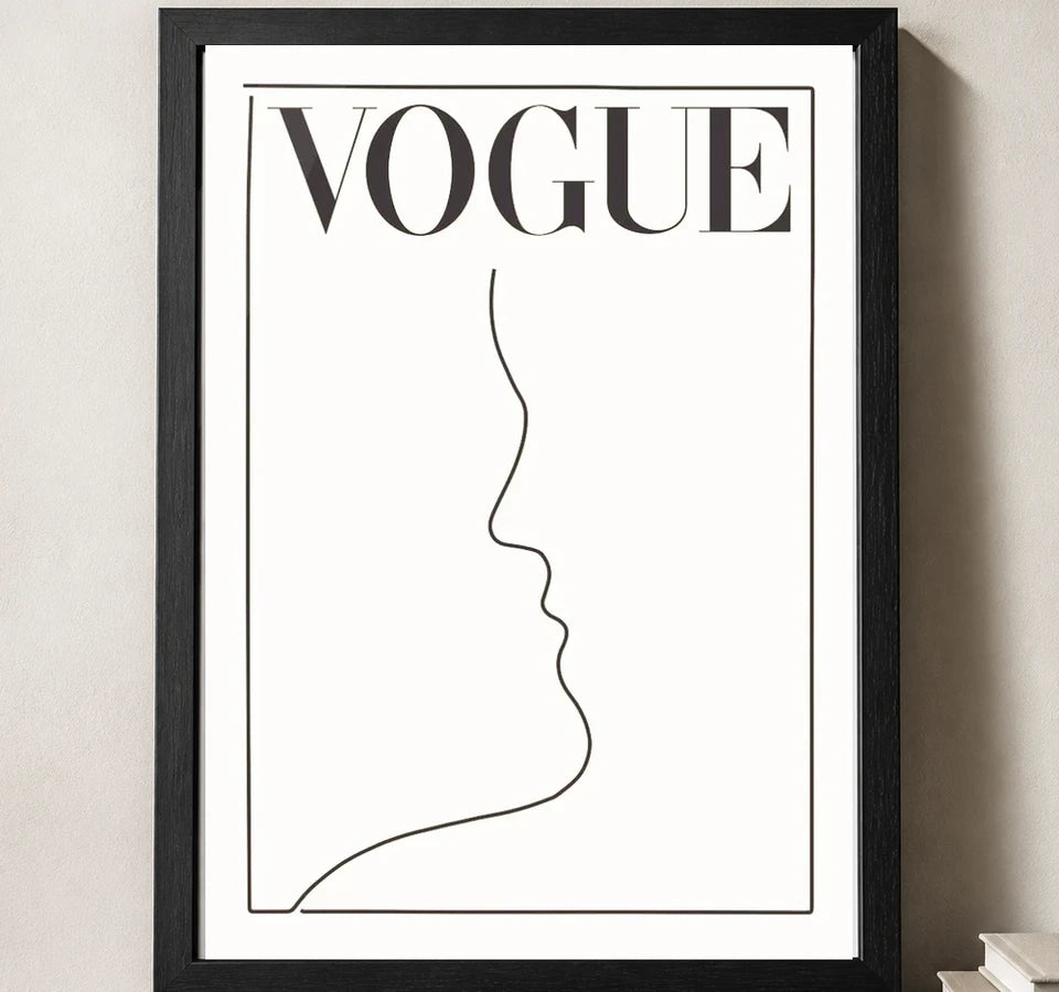 Styled close-up of A4 · Black Gallery Frame - gallery image 3 of 5