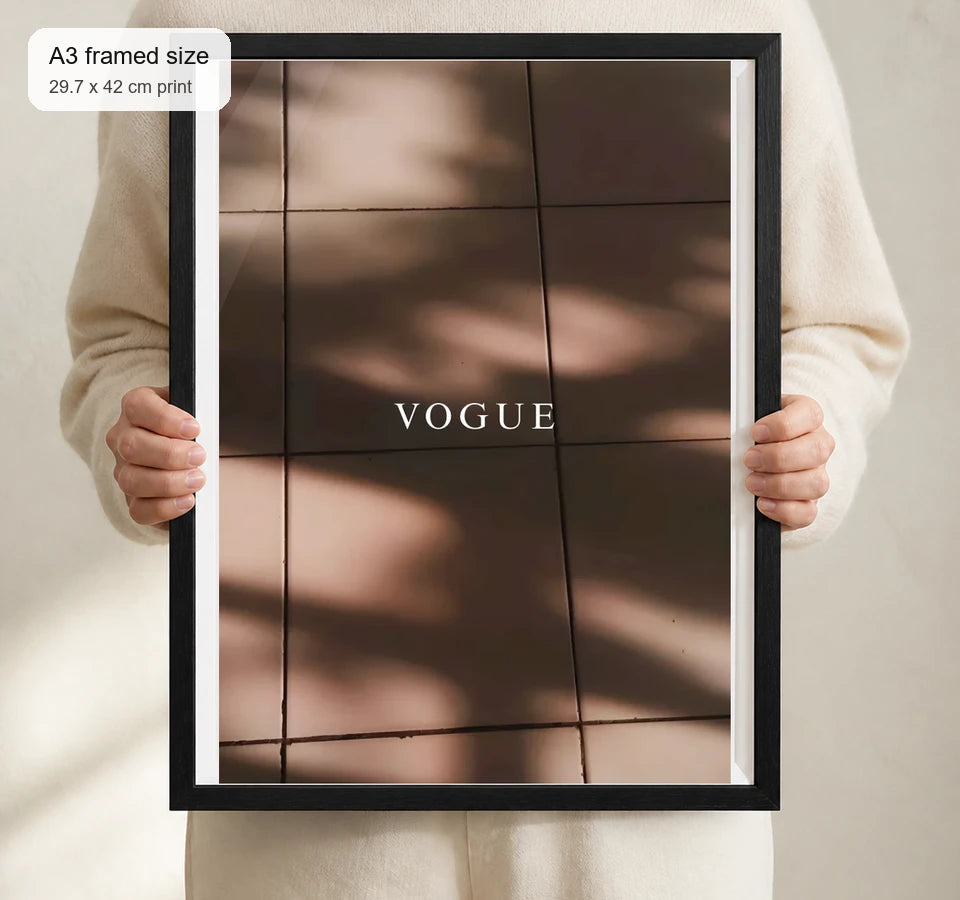 Size reference for A3 · Black Gallery Frame - gallery image 4 of 5