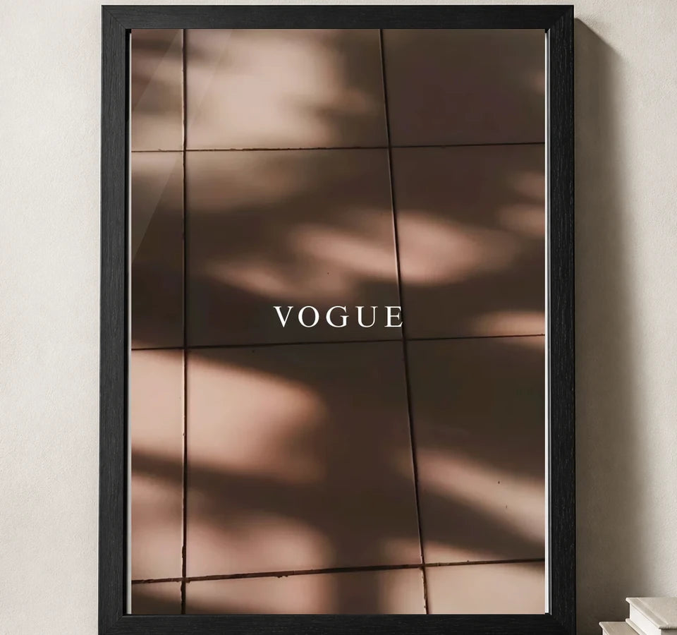 Styled close-up of A4 · Black Gallery Frame - gallery image 3 of 5