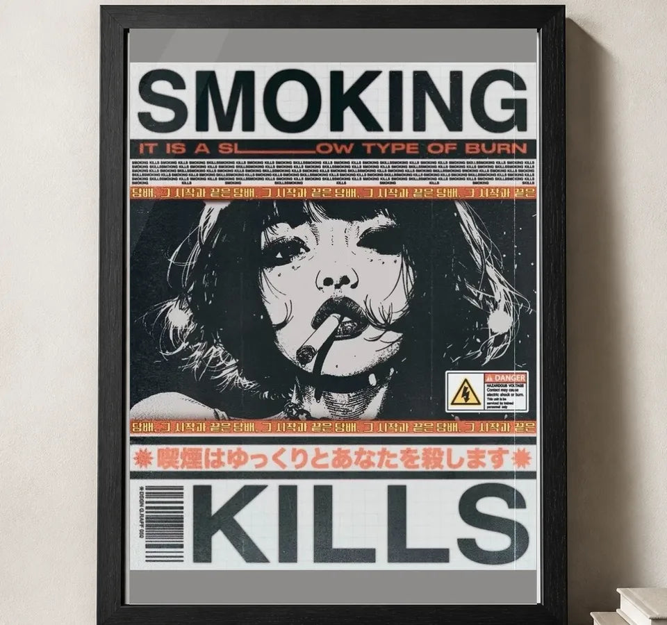 Styled close-up of A4 · Black Gallery Frame - gallery image 3 of 5