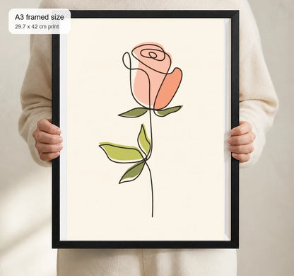 Size reference for A3 · Black Gallery Frame - gallery image 4 of 5