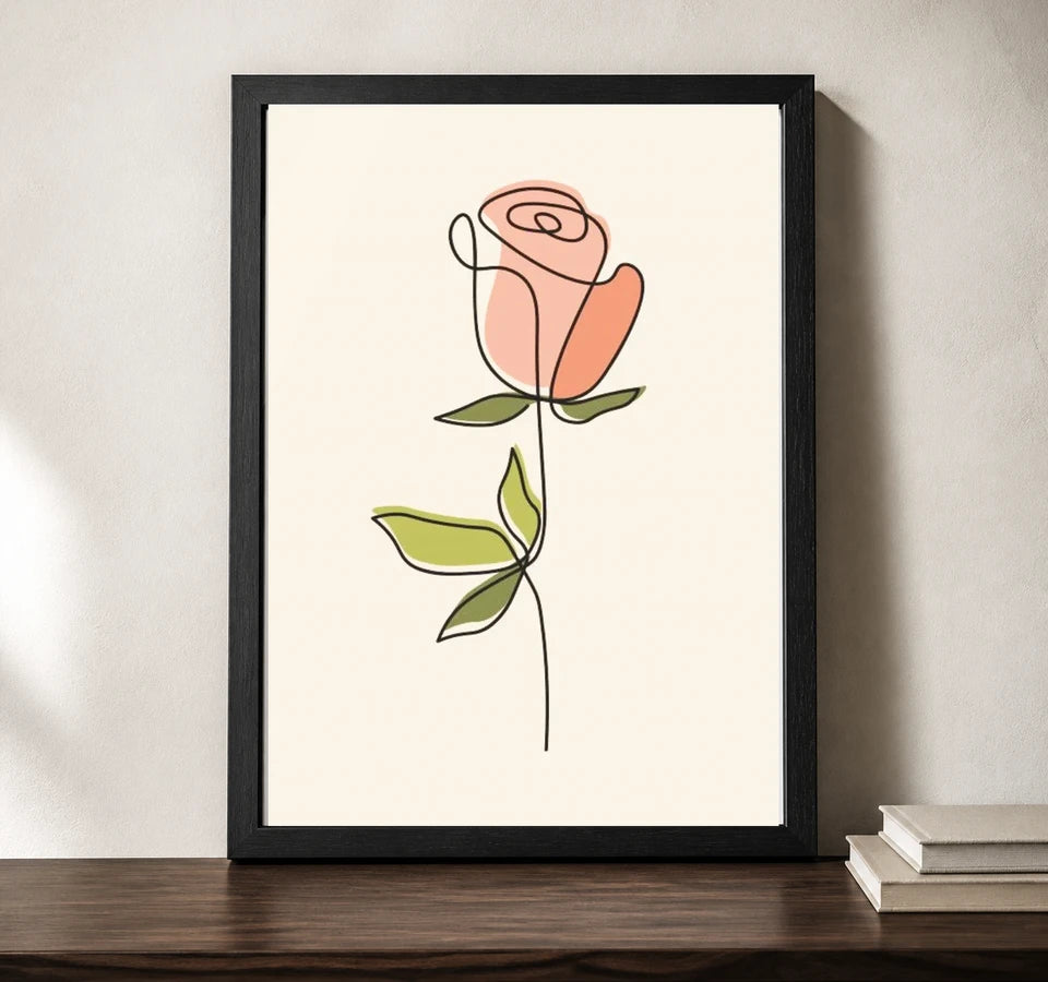 Clean studio product view of A4 · Black Gallery Frame - gallery image 2 of 5