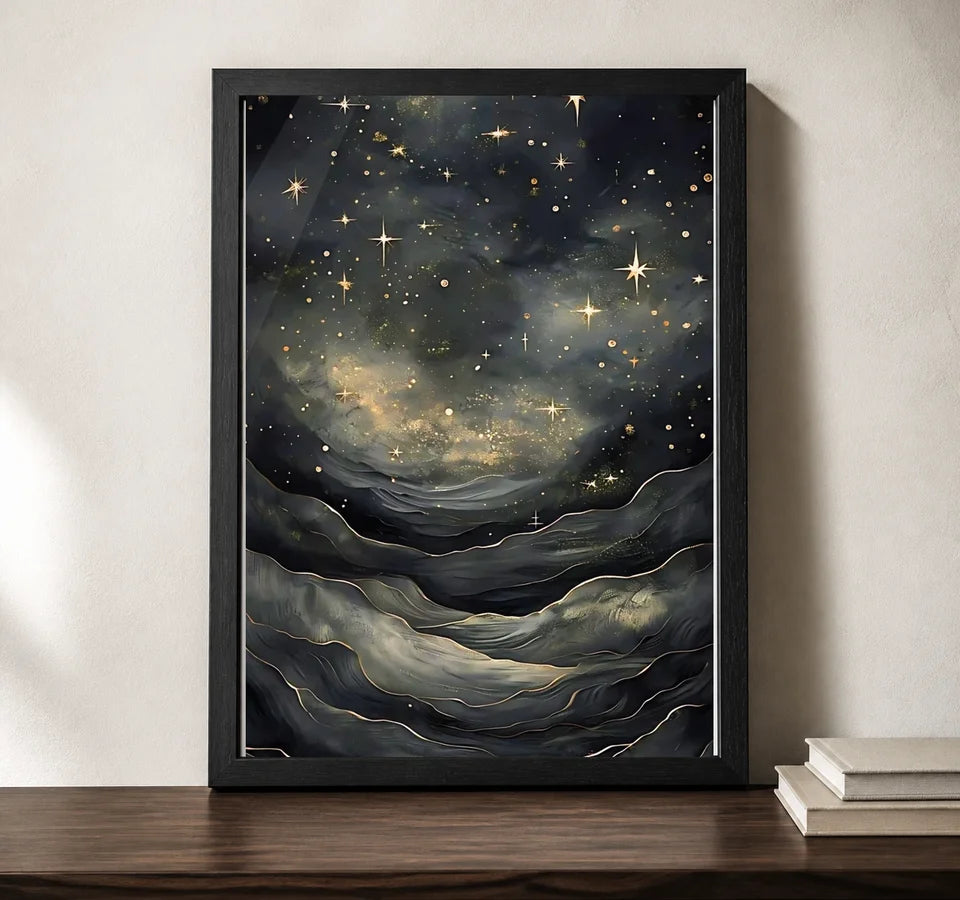 Clean studio product view of A4 · Black Gallery Frame - gallery image 2 of 5