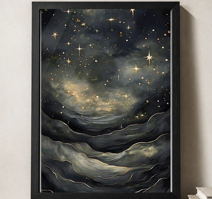 Styled close-up of A4 · Black Gallery Frame - gallery image 3 of 5